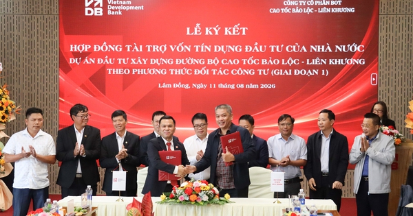 Ký hợp đồng tín dụng 8.000 tỉ đồng cho cao tốc Bảo Lộc - Liên Khương