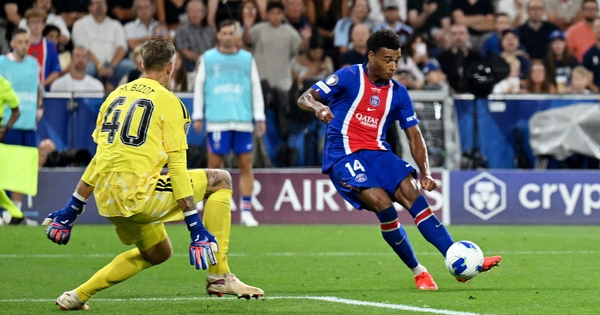 Desire Doue ghi bàn thắng gây tranh cãi, PSG hạ Aston Villa: Bảo vệ thành công Siêu cúp châu Âu