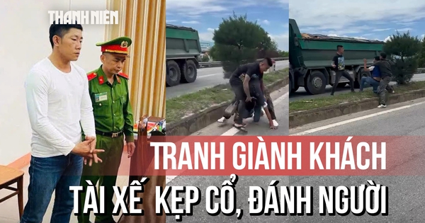 Lý do vụ tài xế xe 16 chỗ bị kẹp cổ, đấm đá giữa đường