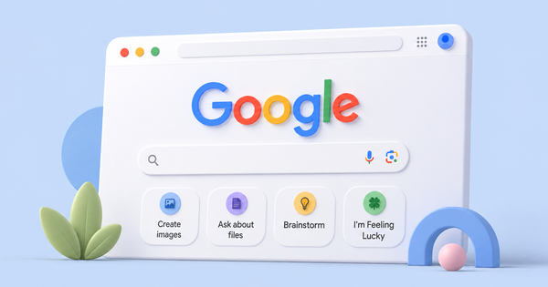 Google thử nghiệm giao diện mới, loại bỏ nút tìm kiếm khỏi trang chủ