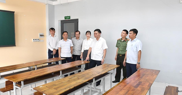 Giám thị lần 1 không được trông thi lại tốt nghiệp Trường chuyên Tuyên Quang