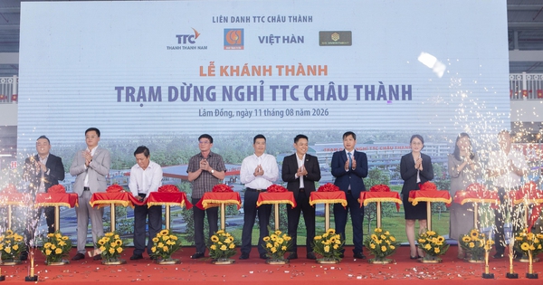 Khánh thành trạm dừng nghỉ TTC Châu Thành trên cao tốc Vĩnh Hảo - Phan Thiết