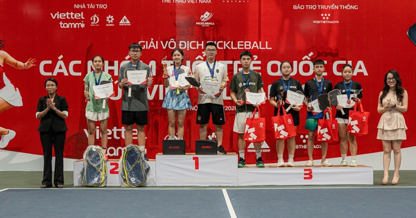 Cúp Viettel Tammi 2026 thành công, pickleball Việt Nam thêm nhiều tài năng triển vọng