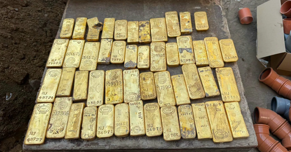 Đào trúng kho báu vàng 10 triệu USD tại công trường Bỉ