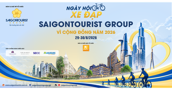 Saigontourist Group khởi động Hành trình đạp xe vì cộng đồng - Kết nối giá trị bền vững