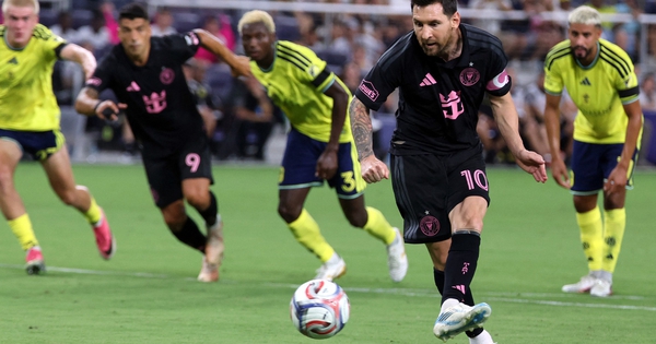 Messi lại sút hỏng phạt đền, Inter Miami chưa thể soán ngôi đầu MLS của Nashville SC