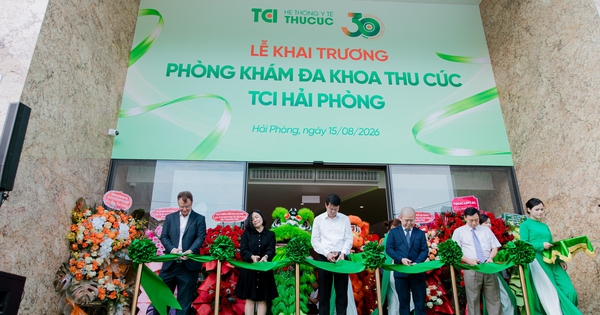 Thu Cúc TCI khai trương cơ sở Hải Phòng, mở rộng dịch vụ y tế chuyên sâu