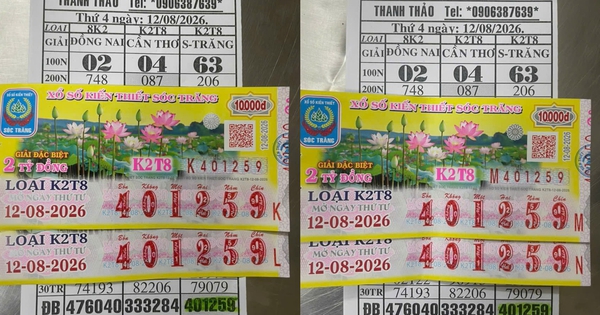 2 người trúng độc đắc 4 tỉ xổ số miền Nam, tặng người bán 55 triệu đồng