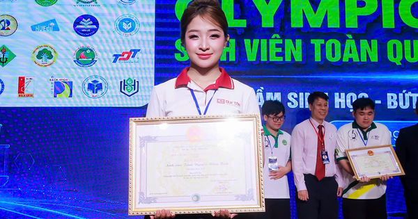 Giọng hát Việt nhí học bác sĩ Răng - Hàm - Mặt DTU giành giải ba Olympic sinh học 2026