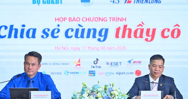 Vinh danh 200 nhà giáo trong Chương trình ‘Chia sẻ cùng thầy cô’