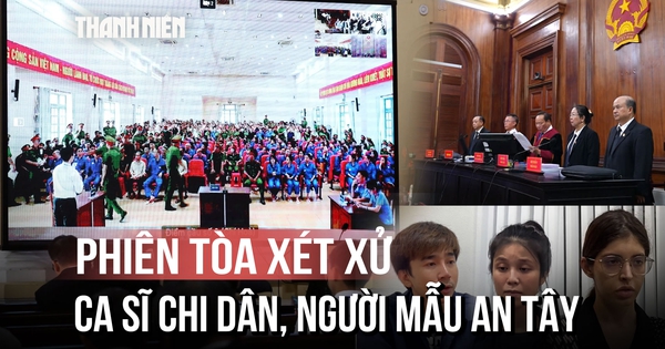 An ninh thắt chặt tại phiên tòa xét xử ca sĩ Chi Dân, người mẫu An Tây