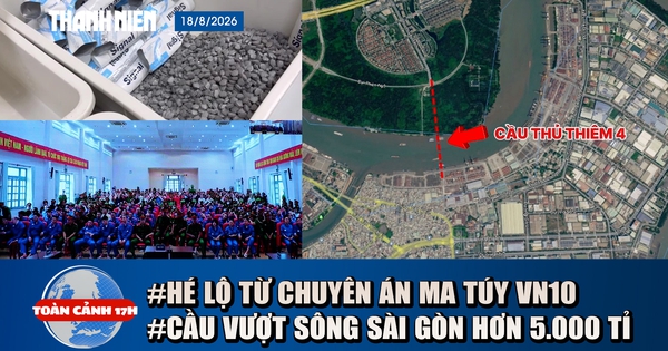 Toàn cảnh 17h: Thủ đoạn giấu ma túy tuýp kem đánh răng | Kỳ vọng từ cầu vượt sông Sài Gòn hơn 5.000 tỉ
