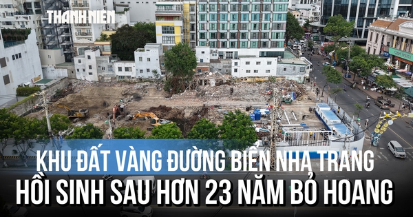 [FLYCAM] Cận cảnh khu đất vàng đường biển Nha Trang sắp hồi sinh sau 23 năm bỏ hoang