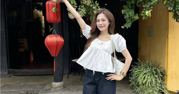 Thoát mác điệu đà với sự biến tấu từ áo blouse tay phồng cùng quần jeans