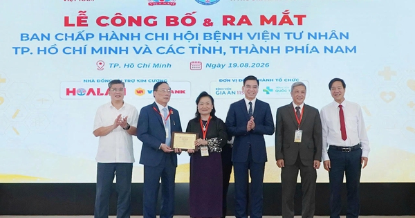 Ra mắt Chi hội Bệnh viện Tư nhân TP.HCM và các tỉnh, thành phía nam