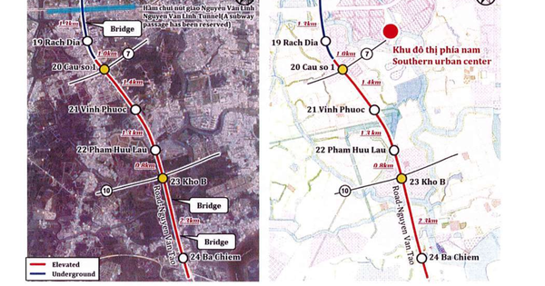 2027 khởi công tuyến metro đầu tiên ở khu Nam TP.HCM, xuyên lòng đất tới trung tâm