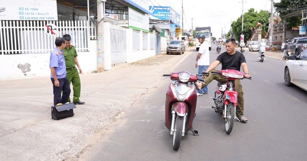 Khởi tố bị can đạp người đi xe máy ngã xuống đường ở Đắk Lắk
