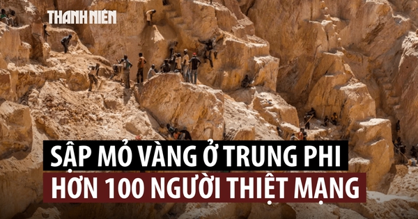 Hơn 100 người chết vì mỏ vàng sập ở Cộng hòa Trung Phi