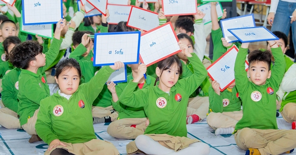 Dự kiến tiếng Anh là môn học bắt buộc từ lớp 1