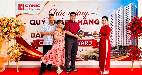 Conic Boulevard chính thức bàn giao căn hộ và giấy chứng nhận đến cư dân