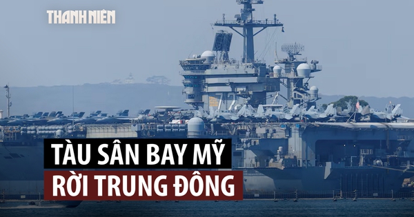 Mỹ 'thay ca' tàu sân bay Mỹ ở Trung Đông