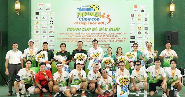 Nghĩa tình từ giải pickleball 'Cùng con đi tiếp cuộc đời' lần V - 2026