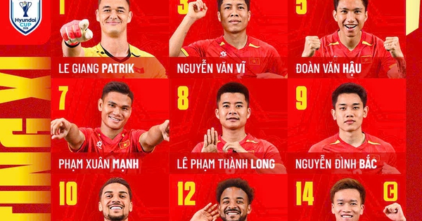 Đội tuyển Việt Nam cực mạnh đấu Thái Lan: Hỏa lực Xuân Son, Đình Bắc và Hoàng Hên, đội trưởng Hoàng Đức