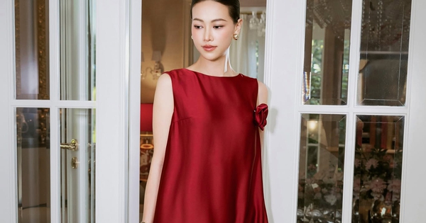 Váy suông dáng dài diện đi làm, đi tiệc đều hợp