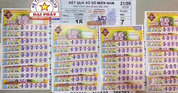 Người đàn ông ở TP.HCM trúng 1,6 tỉ xổ số miền Nam nhờ dãy số may mắn
