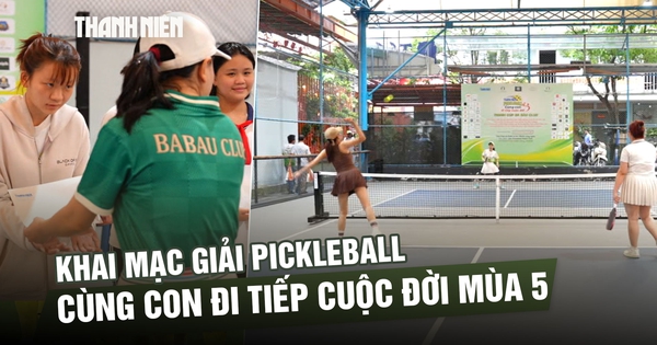 Khai mạc giải pickleball Cùng con đi tiếp cuộc đời mùa 5: Trao 500 triệu cho trẻ mồ côi