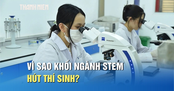 Vì sao khối ngành STEM hút thí sinh trong mùa tuyển sinh 2026?