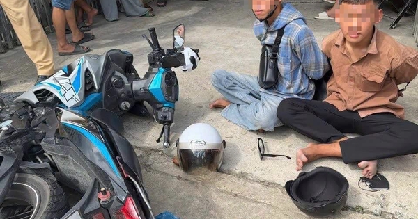 Bắt 2 anh em ruột nghi trộm cướp 10 điện thoại từ An Giang đến Quảng Ngãi