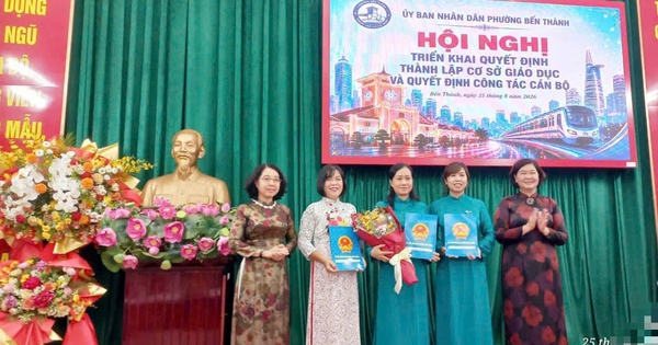 TP.HCM: Trường THCS Nguyễn Du, P.Bến Thành sáp nhập với Trường Đồng Khởi, có hiệu trưởng mới