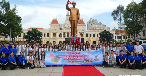 50 thanh thiếu niên kiều bào từ khắp 5 châu về TP.HCM tham gia trại hè