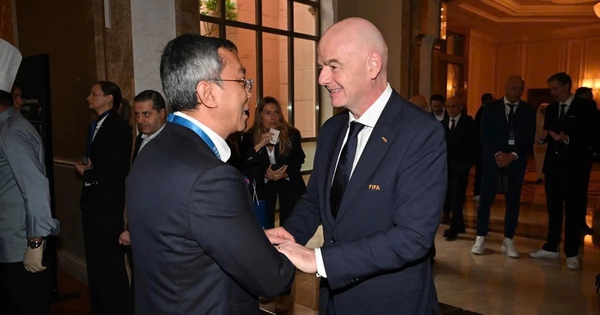 Chủ tịch FIFA đã xuống chuyên cơ, VFF đón tiếp trọng thị ngay tại Nội Bài: Chờ trận chung kết lịch sử