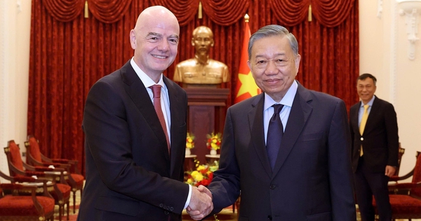 Cảm xúc đặc biệt của Chủ tịch FIFA sau cuộc gặp Chủ tịch nước, Tổng Bí thư Tô Lâm