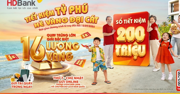 64 sổ tiết kiệm HDBank có chủ, cuộc đua 16 lượng vàng SJC vào chặng nước rút