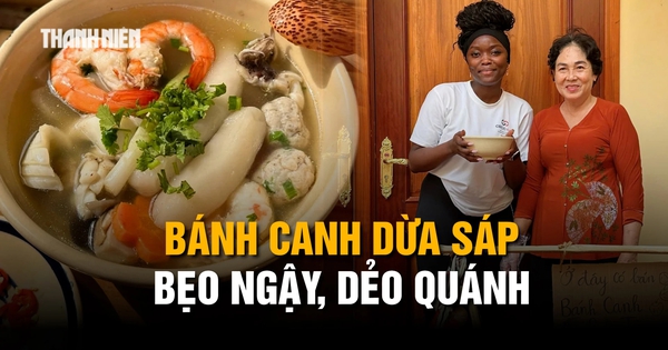Lạ lùng bánh canh làm từ dừa sáp: Đặc sản miền Tây chinh phục khách quốc tế