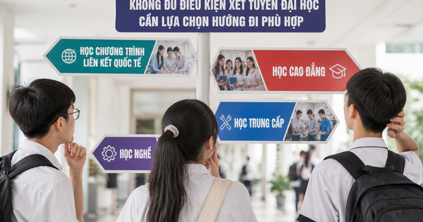 Thí sinh dưới 15 điểm chọn tiếp con đường học tập nào?
