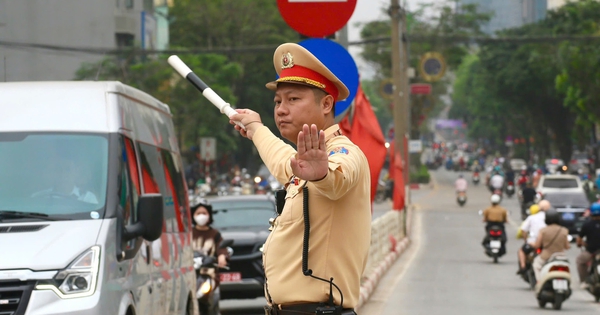 Tạm cấm, hạn chế phương tiện ở các tuyến đường xung quanh sân vận động Mỹ Đình