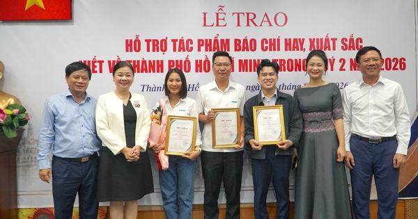 Báo Thanh Niên có 6 tác phẩm hay, xuất sắc được TP.HCM khen thưởng
