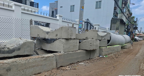 Công trình ngổn ngang, đi lại khó khăn