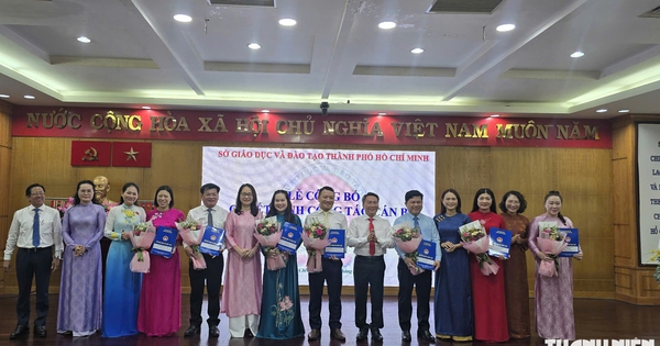 Chánh văn phòng Sở GD-ĐT TP.HCM nhận nhiệm vụ Hiệu trưởng Trường THPT chuyên Lê Hồng Phong