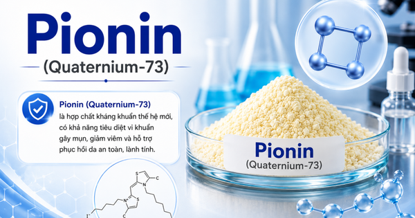 Tại sao pionin (quaternium-73) được chuyên gia nhận định là xu hướng điều trị mụn mới?