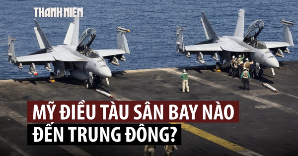 Tàu sân bay Mỹ vừa tới Trung Đông đã sắp được thay thế