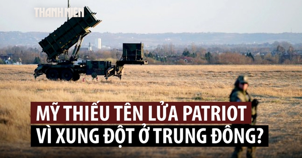 Quân Mỹ ở châu Âu cũng thiếu tên lửa Patriot vì cuộc chiến Iran?