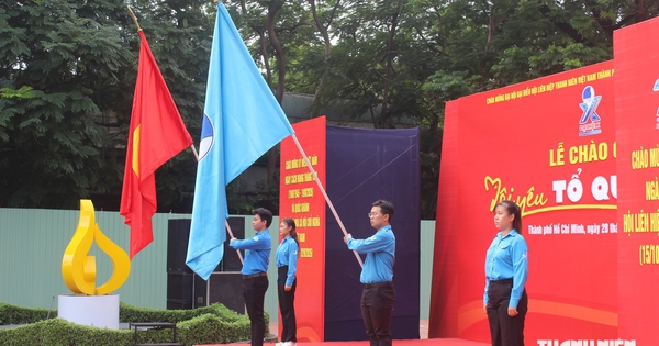 Xúc động Lễ chào cờ ‘Tôi yêu Tổ quốc tôi’ tại công viên Lê Thị Riêng