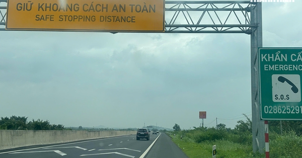 Từ 29.8, CSGT phạt xe không giữ khoảng cách an toàn cao tốc TP.HCM - Vân Phong