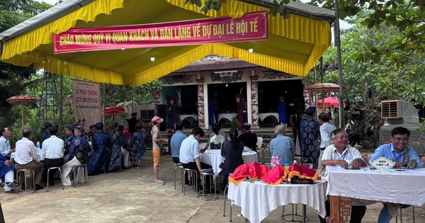 Lễ thu tế ở Huế: Tháng 7 âm lịch, con cháu xa gần tìm về đình An Hòa