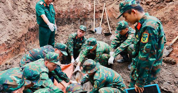 Công viên Lê Thị Riêng: 14 hài cốt liệt sĩ được tìm thấy trong ngày 3.8